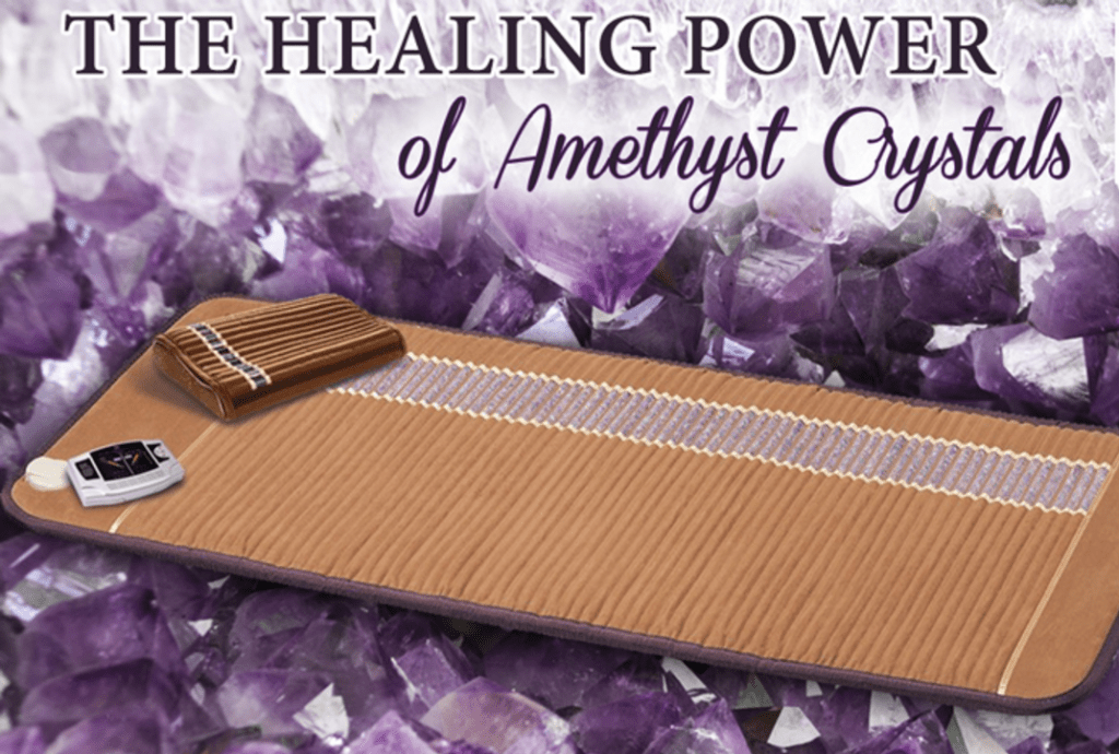 Amethyst Crystal Biomat massage therapy in Tallahassee, Florida