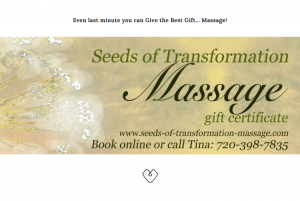 Tongen Touch Massage Therapy - Gift Certificate