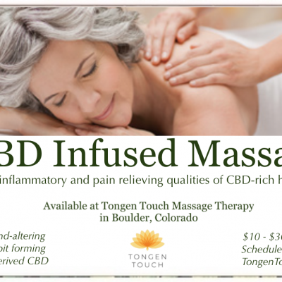 CBD Infused Massage