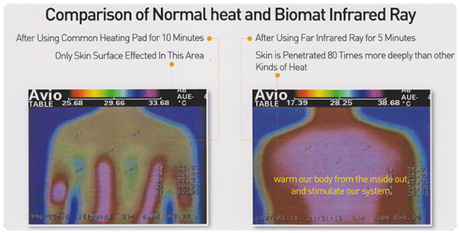 amethyst biomat vs heating pad